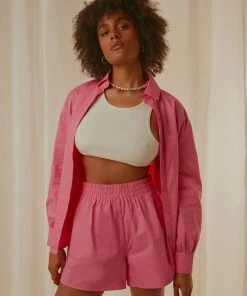 Peppermayo Exclusive Roaming Short - Magenta