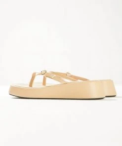 Cult Avenue New & Most Loved Sunday Social Life Sandals - Beige
