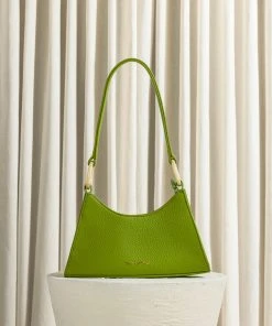 The Wolf Gang Lola Mini Shoulder Bag - Lime Leather New & Most Loved