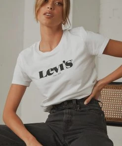 Levi's Perfect SSNL Logo Tee - White
