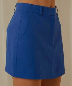 Peppermayo Exclusive Mariah Skirt - Cobalt