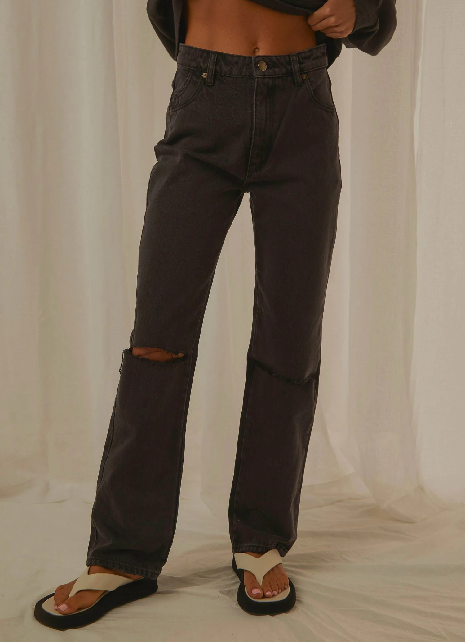 Rolla's Original Straight Jean - Stone Black New & Most Loved 3 Rolla's Original Straight Jean - Stone Black New & Most Loved