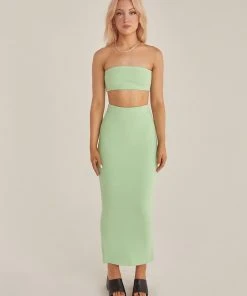 Riley Hubatka X Peppermayo New & Most Loved Sun Seeker Crop Top - Sage 9 Riley Hubatka X Peppermayo New & Most Loved Sun Seeker Crop Top - Sage