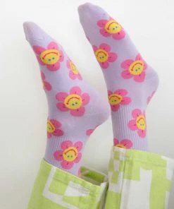 Peppermayo Summer Sundays Socks - Lilac