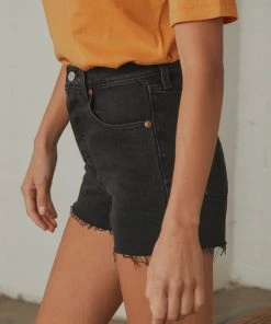 Levi's Ribcage Short - Black Bayou New Bottoms