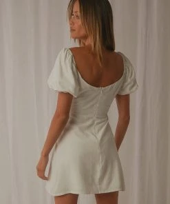 Peppermayo Exclusive San Sebastian Mini Dress - White New & Most Loved