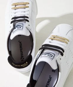 Superga New & Most Loved 2843- Clubs Comfleasueu Sneakers - A00 WHITE-BLACK 7 Superga New & Most Loved 2843- Clubs Comfleasueu Sneakers - A00 WHITE-BLACK