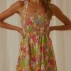 Peppermayo Exclusive New & Most Loved European Towns Mini Dress - 70s Floral