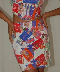 Peppermayo Exclusive Rooftop Drinks Mini Skirt - Stamp Travels