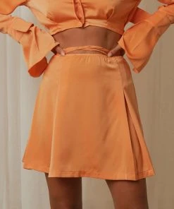 Peppermayo New & Most Loved Model Behaviour Skirt - Orange