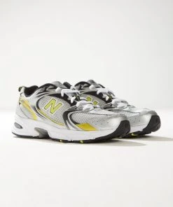 New Balance 530 Sneaker - Retro Silver Yellow New & Most Loved