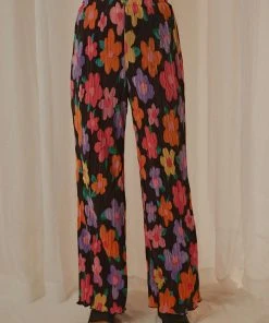 Peppermayo Exclusive 90s Muse Pants - Noir Bloom 11 Peppermayo Exclusive 90s Muse Pants - Noir Bloom