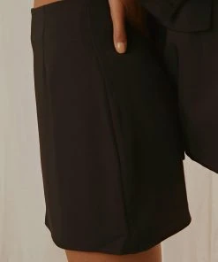 Peppermayo Exclusive New & Most Loved Vintage Town Mini Skirt - Black - Pre-Order