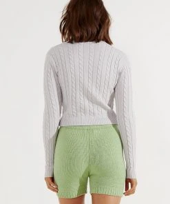Peppermayo The Exchange Knit Shorts - Sage New & Most Loved