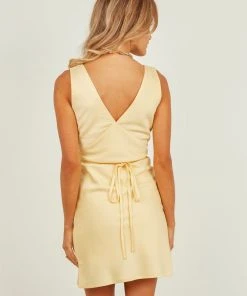 Peppermayo Exclusive New & Most Loved Audrey Vintage Slip Dress - Butterscotch