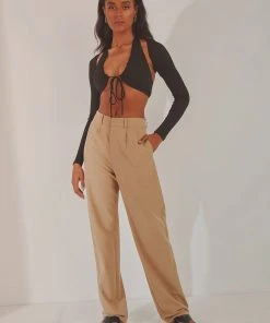 Peppermayo Ariella Crop Top - Black New Tops