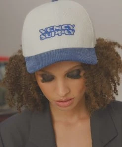 Vacancy Supply Revival Cap - White-Cobalt New & Most Loved