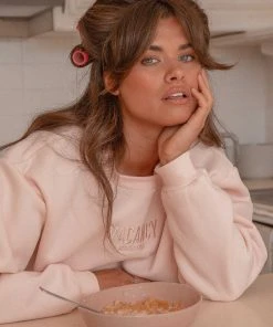 Vacancy Supply Paradise Crew - Pastel Pink New & Most Loved 9 Vacancy Supply Paradise Crew - Pastel Pink New & Most Loved