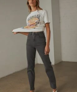 Lee High Straight 80 - Black Vintage New & Most Loved