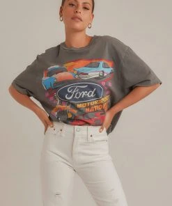 Rolla's Ford Nationals 99 Tee - Washed Black New Tops