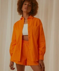 Peppermayo Exclusive New & Most Loved Daydreams Shirt - Tangerine