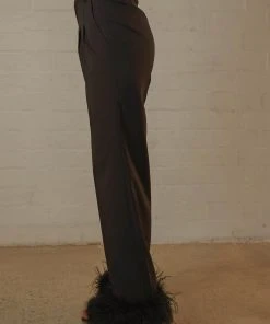 Peppermayo Exclusive Shake It Off Feather Pants - Night New & Most Loved