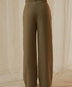 4th & Reckless New & Most Loved Archer Trouser - Muted Khaki