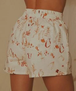 Peppermayo Exclusive New & Most Loved Raffi Linen Shorts - Safari 9 Peppermayo Exclusive New & Most Loved Raffi Linen Shorts - Safari