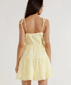 Peppermayo Summer Picnicing Dress - Yellow