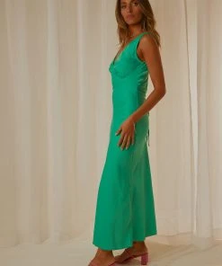 Peppermayo Exclusive Loren Maxi Dress - Jade Green 8 Peppermayo Exclusive Loren Maxi Dress - Jade Green