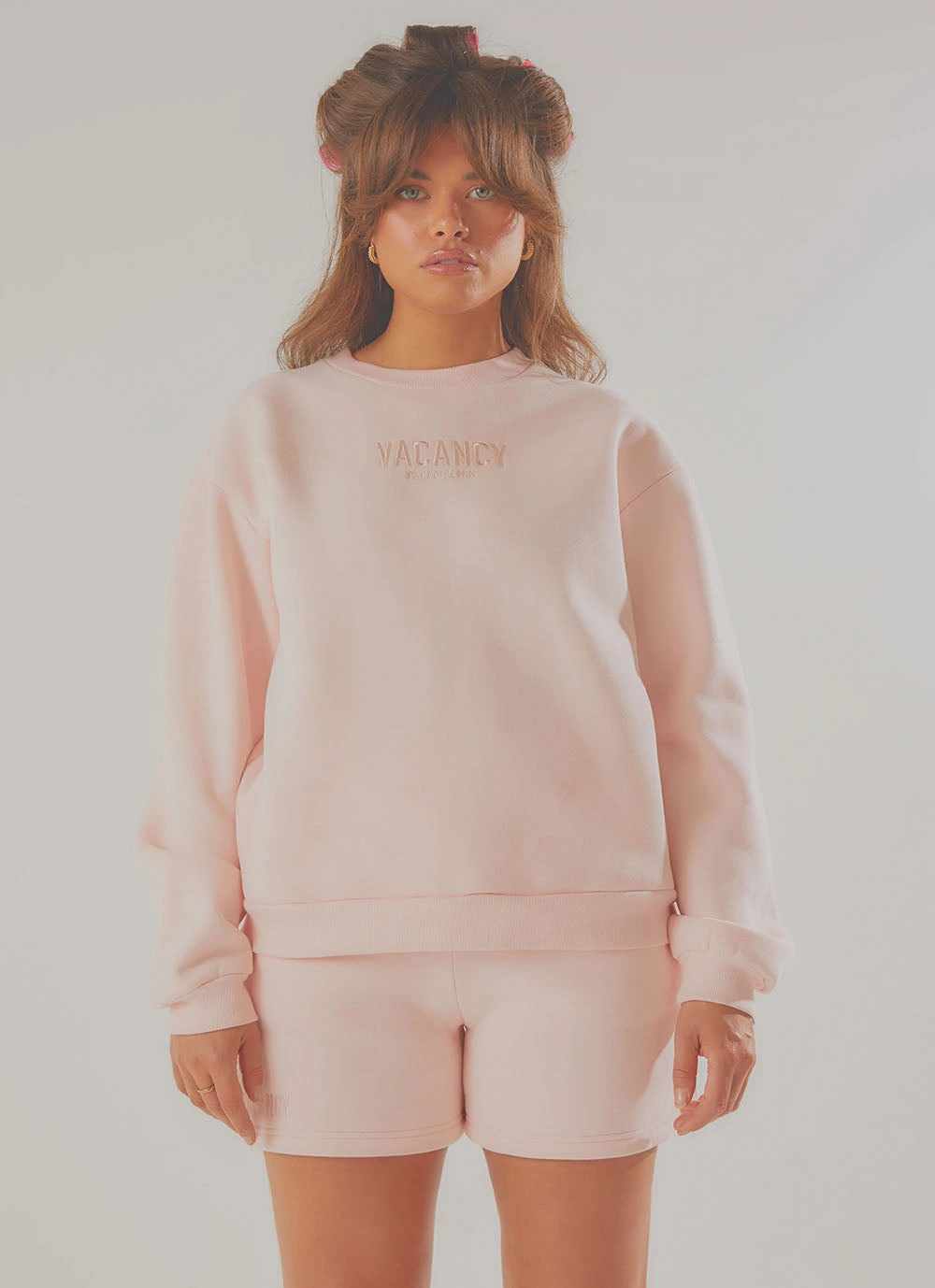 Vacancy Supply Paradise Crew - Pastel Pink New & Most Loved 5 Vacancy Supply Paradise Crew - Pastel Pink New & Most Loved