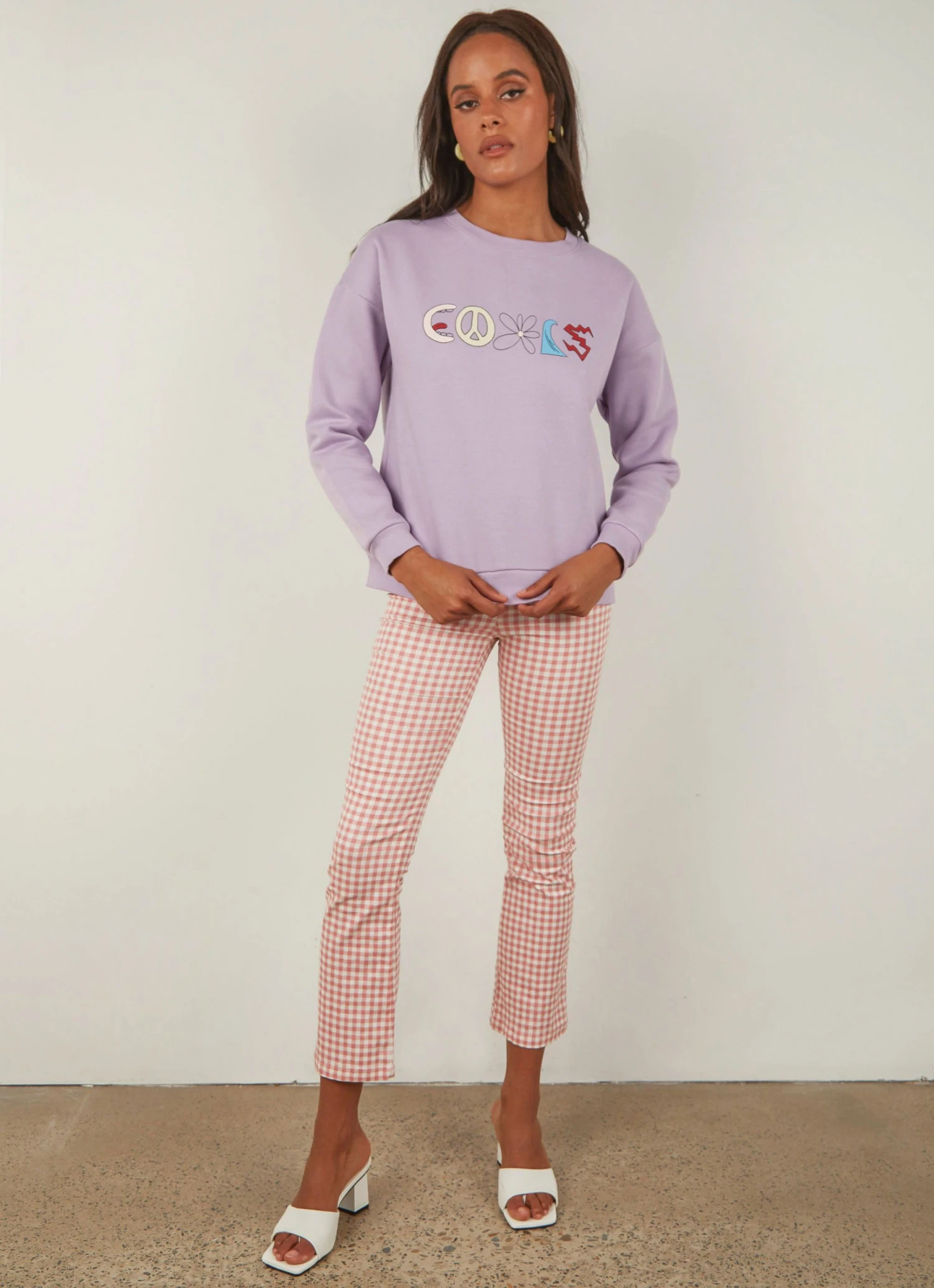 Cools Club New & Most Loved Trippy Club Sweatshirt - Lavender 3 Cools Club New & Most Loved Trippy Club Sweatshirt - Lavender
