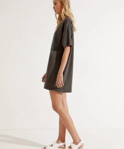 Thrills Prowler Merch Tee Dress - Merch Black New & Most Loved 8 Thrills Prowler Merch Tee Dress - Merch Black New & Most Loved