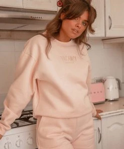 Vacancy Supply Paradise Crew - Pastel Pink New & Most Loved