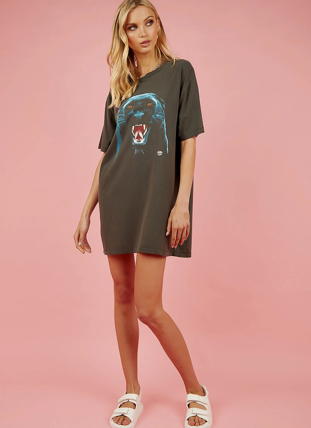 Thrills Prowler Merch Tee Dress - Merch Black New & Most Loved 2 Thrills Prowler Merch Tee Dress - Merch Black New & Most Loved