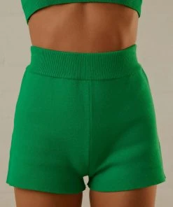 Peppermayo Exclusive New & Most Loved Remix It Knit Short - Jade Green 9 Peppermayo Exclusive New & Most Loved Remix It Knit Short - Jade Green