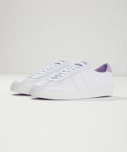 Superga New & Most Loved 2843 CLUBS SNEAKER - A0C White/Violet 8 Superga New & Most Loved 2843 CLUBS SNEAKER - A0C White/Violet