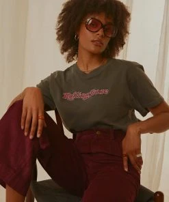 Rolla's Rolling Stone 1981 Tomboy Tee - Washed Black New & Most Loved