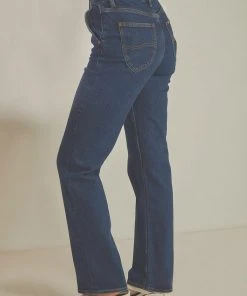 Lee New & Most Loved High Straight 80 Jean - Capital Rinse