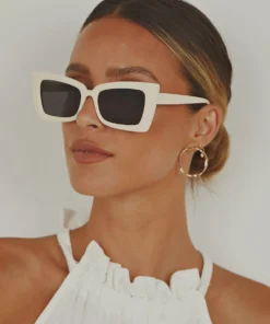 Peppermayo Tala Sunglasses - Ivory New Accessories