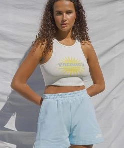 Vacancy Supply Sunburst Singlet - White New & Most Loved