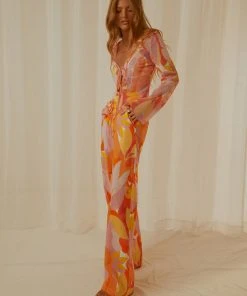 Peppermayo Exclusive Isola Linen Pants - Paloma-Pre-Order