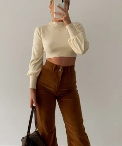 Peppermayo Wayside Knit Jumper - Beige