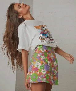 Thrills Speedsters Merch Tee - Dirty White New & Most Loved