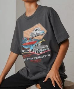 Thrills Speedsters Merch Tee - Merch Black New & Most Loved