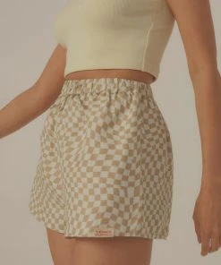 Vacancy Supply New & Most Loved Blaze Organic Linen Shorts - White-Crème 10 Vacancy Supply New & Most Loved Blaze Organic Linen Shorts - White-Crème