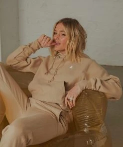 Champion New & Most Loved Reverse Weave Boyfriend C Hoodie - Country Walnut