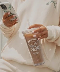 Riley Hubatka X Peppermayo Iced Coffee Posse Tumbler - Clear