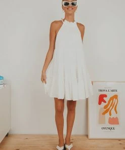 Peppermayo Another Place Mini Dress - White New Dresses