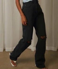 Lee High Baggy Jean - Exalt Black New & Most Loved
